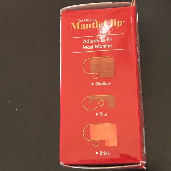 Mantle Clips for Stockings, Lights, and Garland - Picture 4 of 4